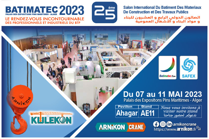 Cezayir BATIMATEC EXPO Uluslararası Fuarındayız