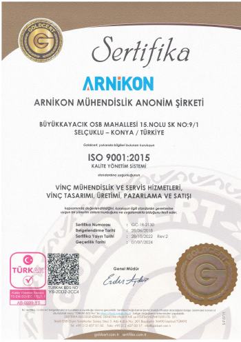 ISO 9001-2015 Belgesi