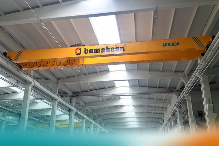 Bomaksan Konya Fabrikasına Gezer Vinç Teslimatı