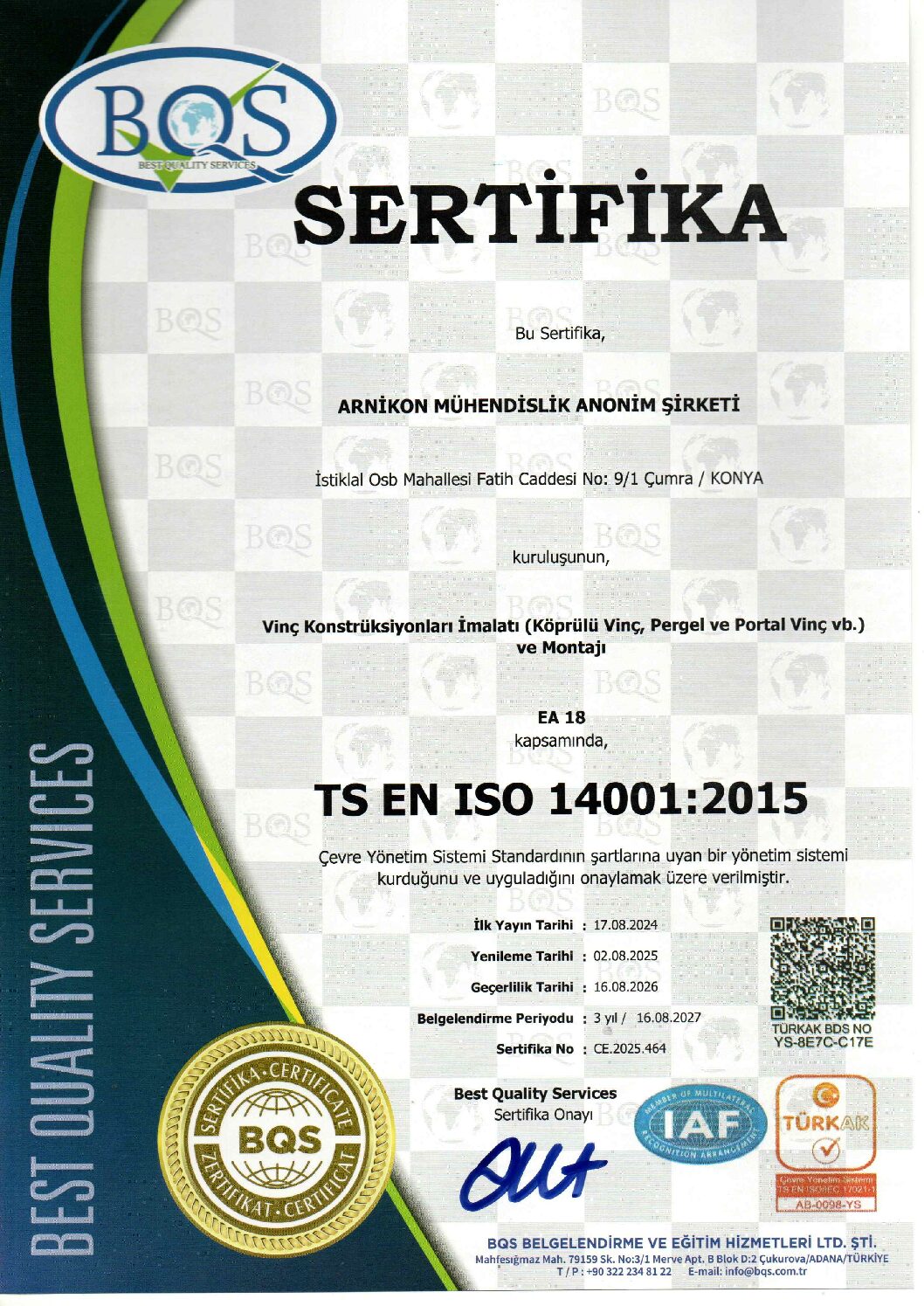 10. TS EN ISO 14001 2015